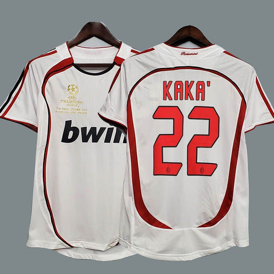 Ac Milan 2006-07 Home and Away Kit (short sleeve)KAKA #22