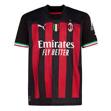 AC Milan Current Jersey 22/23 player version