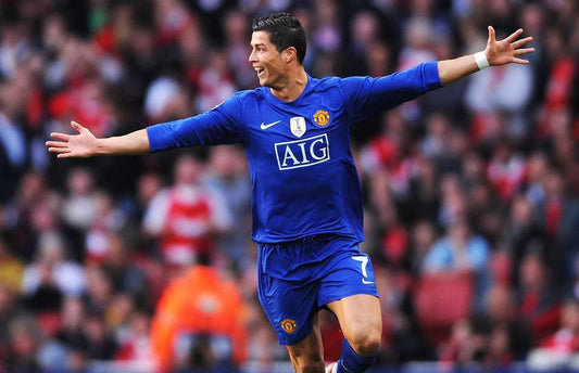 08/09 Manchester united third kit-Ronaldo